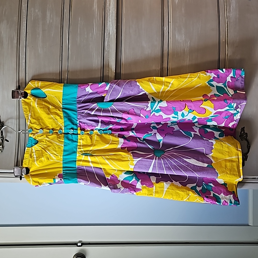 Anthropologie x We ❤️ Vera colorful strapless dress